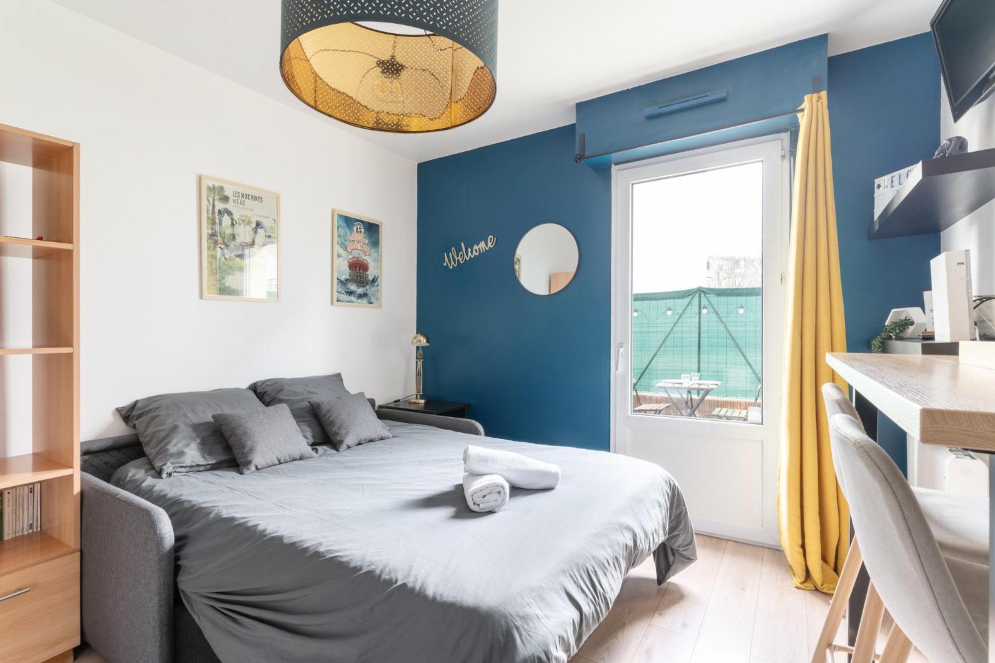 Studio Centre-Ville Avec Terrasse Et Parking Securise Gratuit 낭트 외부 사진