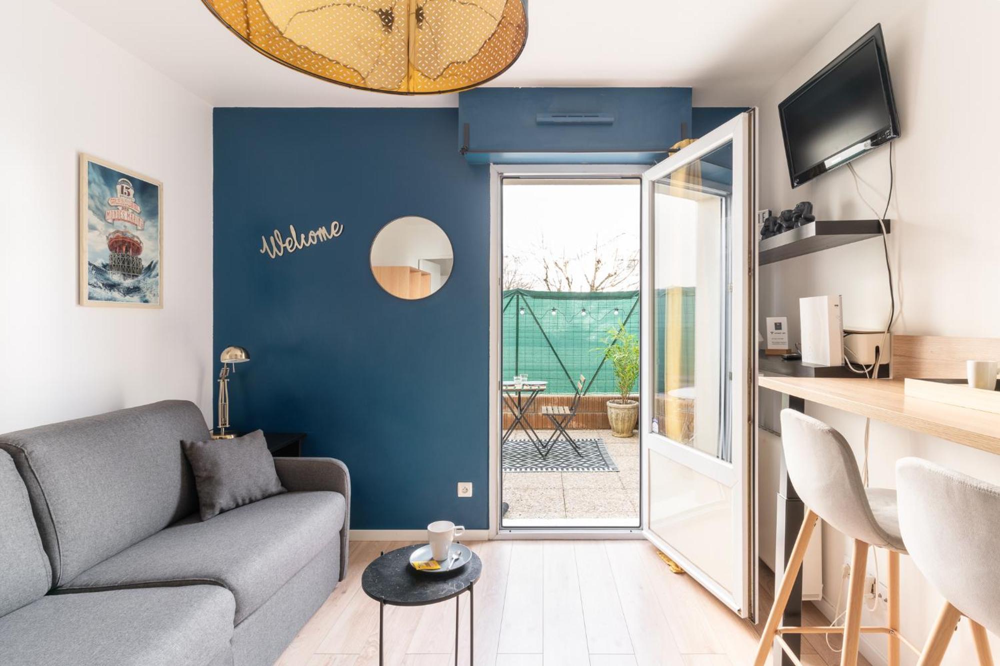 Studio Centre-Ville Avec Terrasse Et Parking Securise Gratuit 낭트 외부 사진